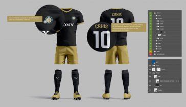 soccer jersey mockup|Free New Soccer Jersey Mockup Kit 2021 .